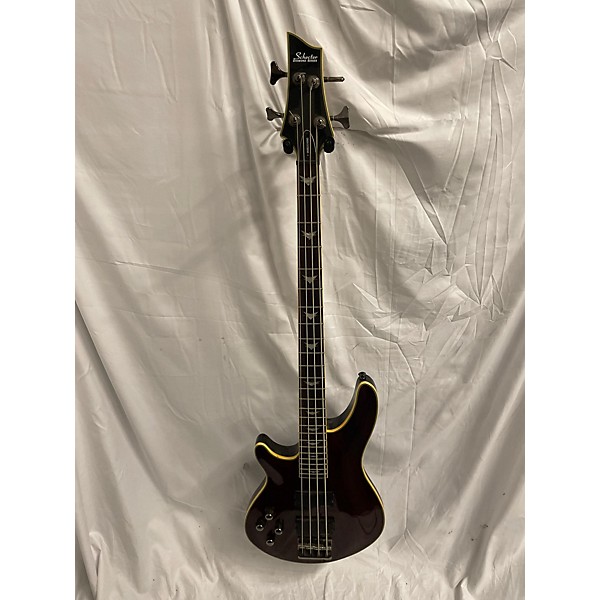 Used Schecter Guitar Research Used Schecter Guitar Research Omen Extreme 4 String Red Electric Bass Guitar