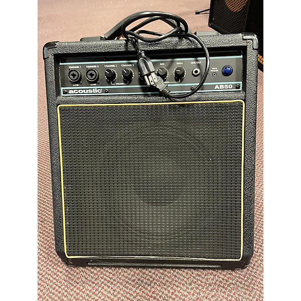 Used Acoustic Used Acoustic AB50 50W 1x10 Bass Combo Amp