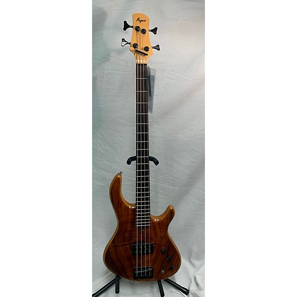 Used Meyers Used MEYERS TBM4 CUSTOM KOA Electric Bass Guitar