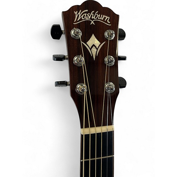 Used Washburn Used Washburn WLO100SWEKD Natural Acoustic Guitar