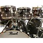 Used Pearl Used Pearl 9 piece Export Series Black Drum Kit