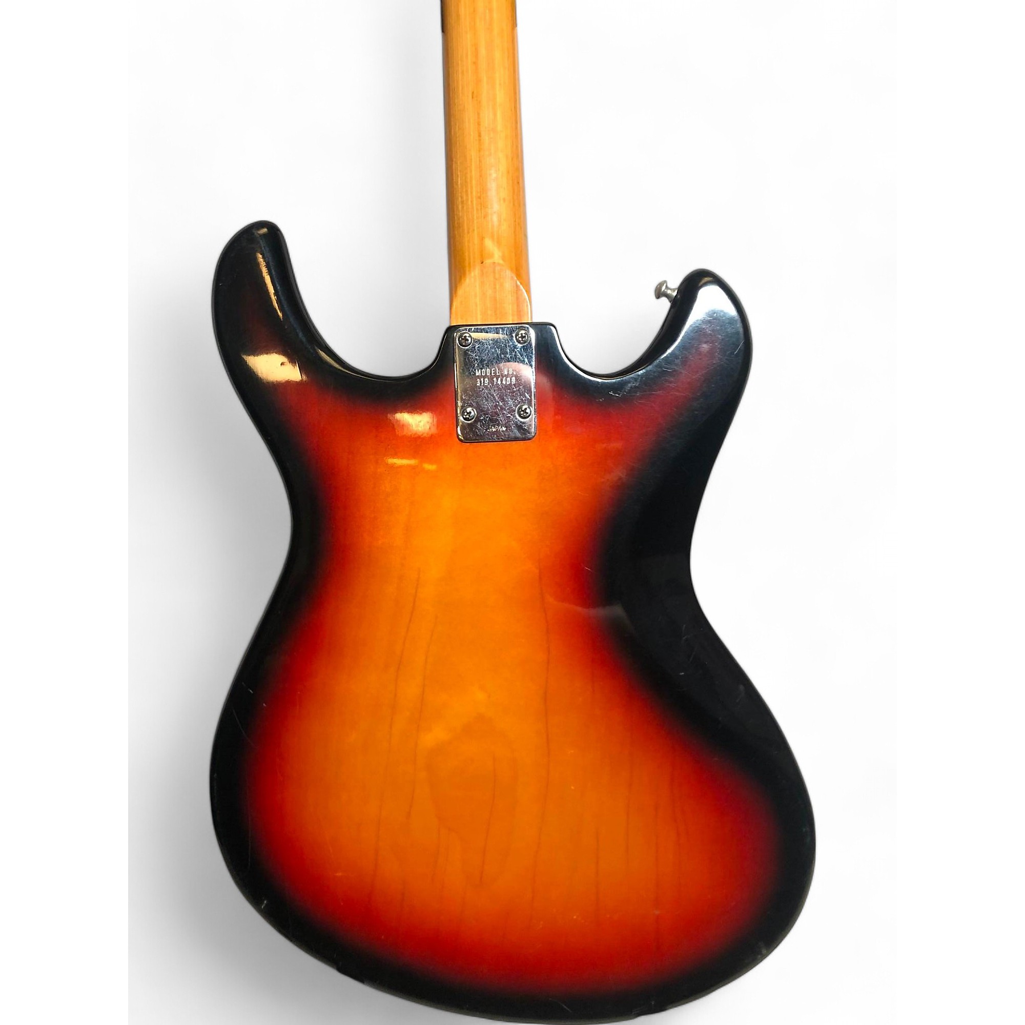 Vintage 1960s Silvertone 1440 Sunburst Solid Body Electric