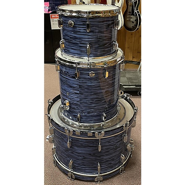 Used Pearl Used Pearl 3 piece President Series BLUE OYSTER Drum Kit