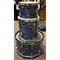 Used Pearl Used Pearl 3 piece President Series BLUE OYSTER Drum Kit thumbnail