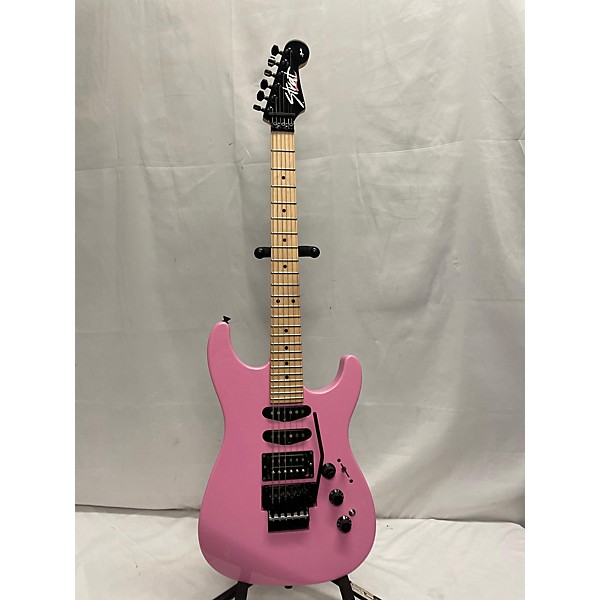 Used Fender Used Fender Limited Edition HM Stratocaster Flash Pink Solid Body Electric Guitar