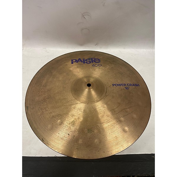 Used Paiste Used Paiste 16in 400 Power Crash Cymbal