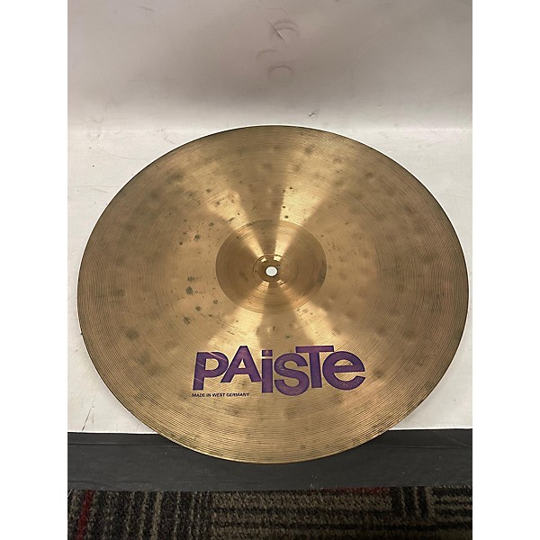 Used Paiste Used Paiste 16in 400 Power Crash Cymbal