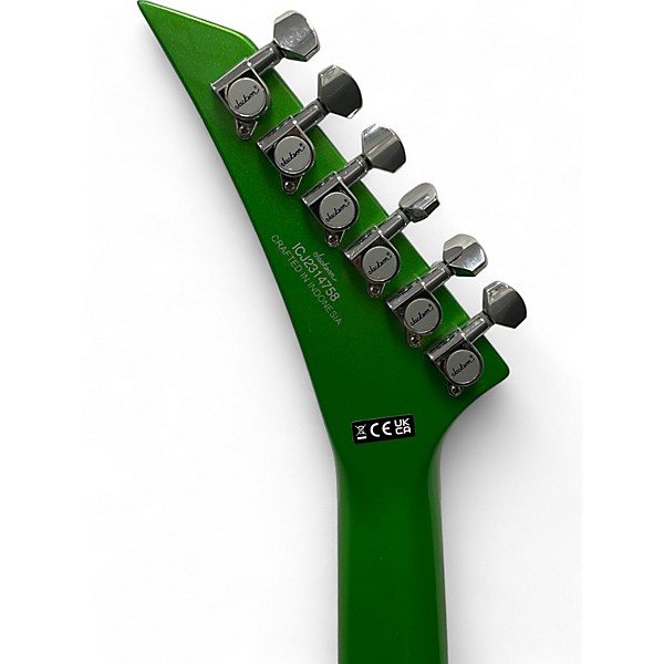 Used Jackson Used Jackson X SERIES SIGNATURE SCOTT IAN KING V BALDINI Metallic Green Solid Body Electric Guitar