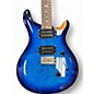 Used PRS Used PRS SE Custom 24 Blue Solid Body Electric Guitar