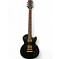 Used Gibson Used Gibson Les Paul Studio Black and Gold Solid Body Electric Guitar thumbnail