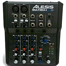 Used Alesis Used Alesis MultiMix 4 USB FX 4-Channel Unpowered Mixer