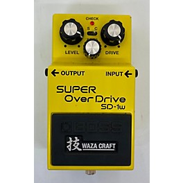 Used BOSS Used BOSS SD1W Super Overdrive Waza Craft Effect Pedal