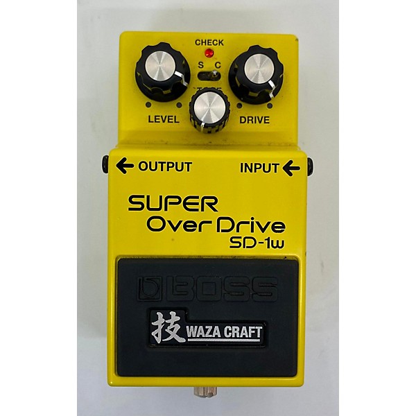 Used BOSS Used BOSS SD1W Super Overdrive Waza Craft Effect Pedal