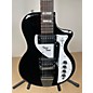 Used Airline Used Airline Twin Tone Black Solid Body Electric Guitar