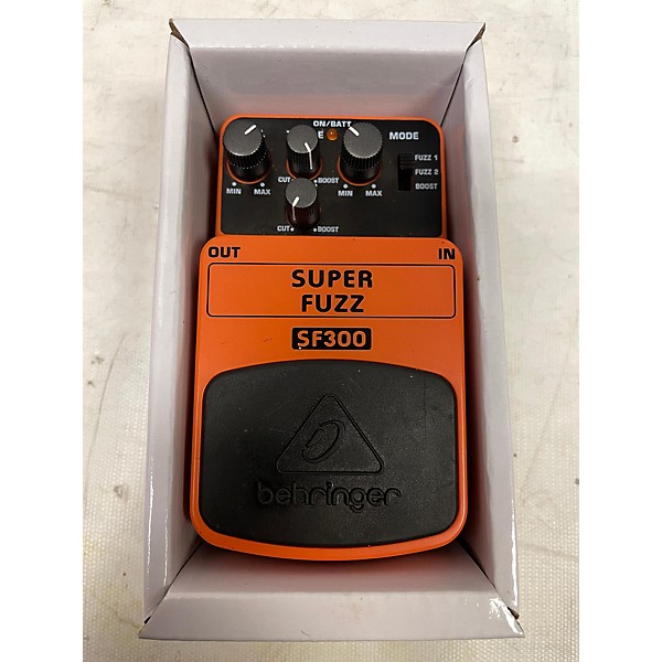 Used Behringer Used Behringer SF300 Super Fuzz Effect Pedal