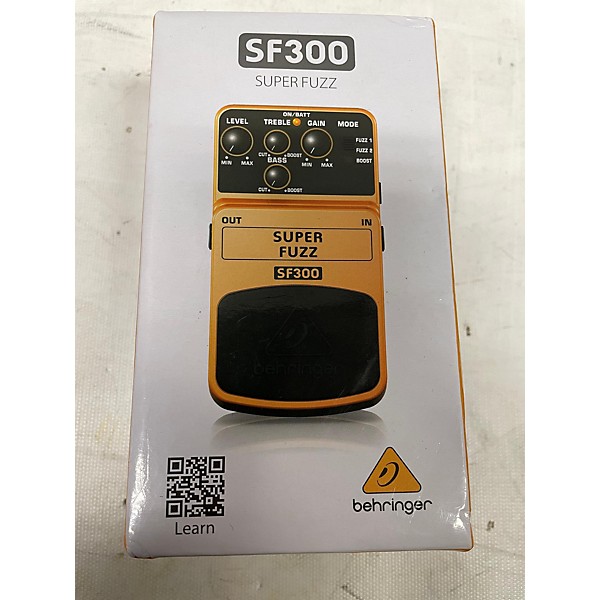 Used Behringer Used Behringer SF300 Super Fuzz Effect Pedal