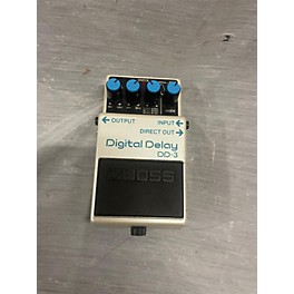 Used BOSS DD3 Digital Delay Effect Pedal