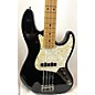 Used Fender Used Fender American Standard Jazz Bass Black and White Electric Bass Guitar thumbnail