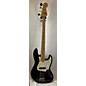 Used Fender Used Fender American Standard Jazz Bass Black and White Electric Bass Guitar