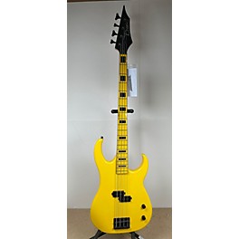 Used Dean Used Dean Custom Zone 4-String Yellow Electric Bass Guitar