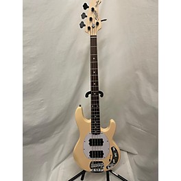 Used Sterling by Music Man Used Sterling By Music Man Stingray Ray4HH Vanilla Cream Electric Bass Guitar