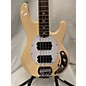 Used Sterling by Music Man Used Sterling By Music Man Stingray Ray4HH Vanilla Cream Electric Bass Guitar