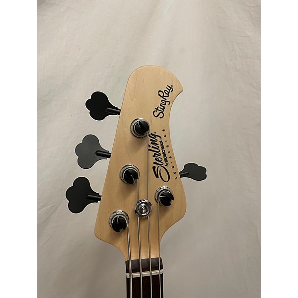 Used Sterling by Music Man Used Sterling By Music Man Stingray Ray4HH Vanilla Cream Electric Bass Guitar