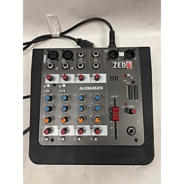 Used Allen & Heath Used Allen & Heath ZED6X Powered Mixer