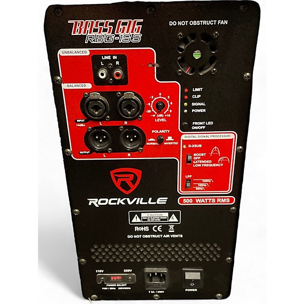 Used Rockville Used Rockville RBG Powered Speaker