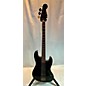 Used Fender Used Fender Aerodyne Jazz Bass Black Electric Bass Guitar thumbnail