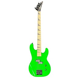 Used Jackson Used Jackson JS1M Neon Green Electric Bass Guitar