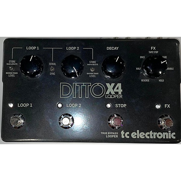 Used TC Electronic Used TC Electronic Ditto X4 Looper Pedal