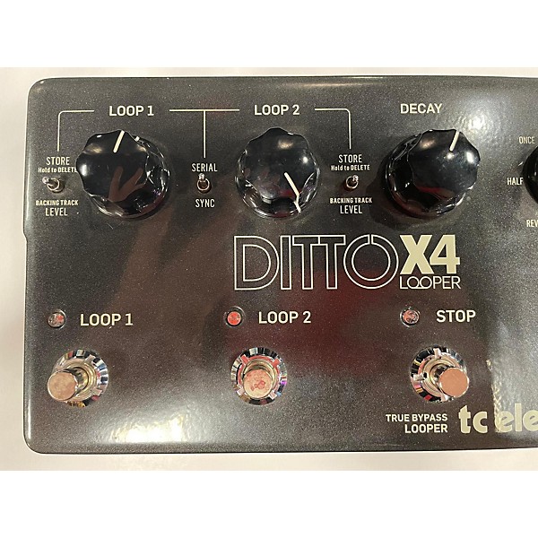 Used TC Electronic Used TC Electronic Ditto X4 Looper Pedal