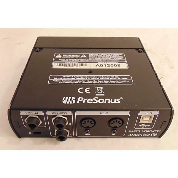 Used PreSonus Used PreSonus Audiobox USB Audio Interface