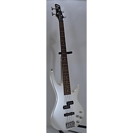 Used Ibanez Used Ibanez GSR200 Pearl White Electric Bass Guitar