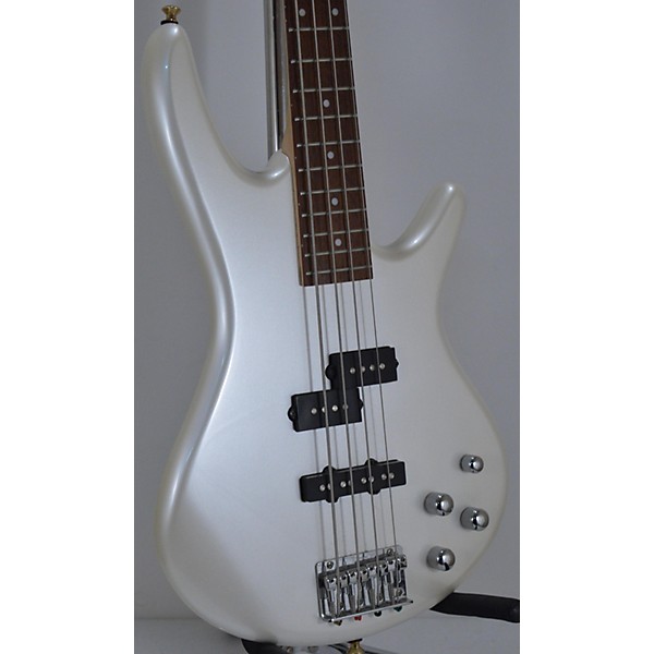 Used Ibanez Used Ibanez GSR200 Pearl White Electric Bass Guitar