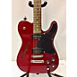 Used Fender Used Fender JA90 Jim Adkins Thinline Telecaster Transparent Crimson Red Hollow Body Electric Guitar