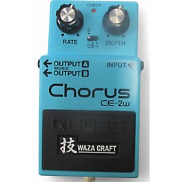 Used BOSS Used BOSS CE2W Waza Craft Chorus Effect Pedal