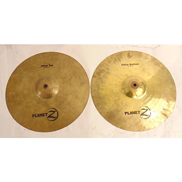 Used Zildjian Used Zildjian 14in Planet Z Hi Hat Pair Cymbal