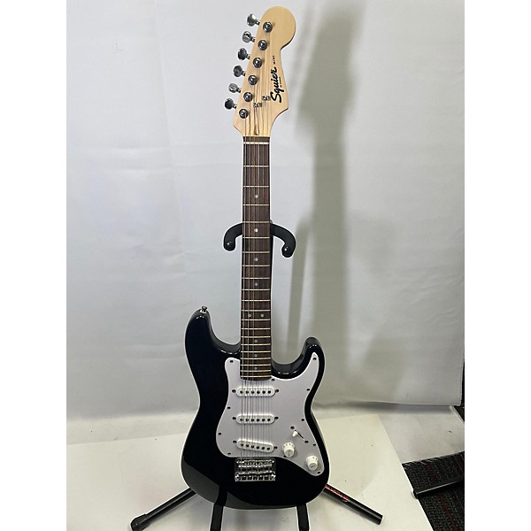 Used Squier Used Squier Mini Affinity Stratocaster Black Electric Guitar