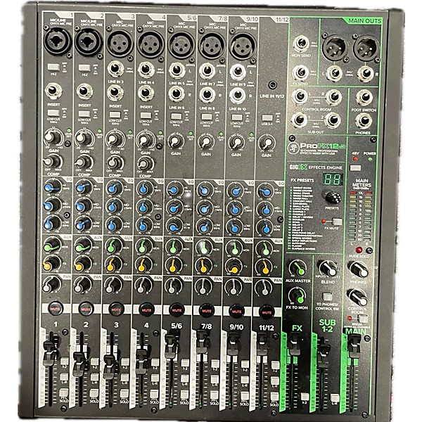 Used Mackie Used Mackie PROFX12 Unpowered Mixer