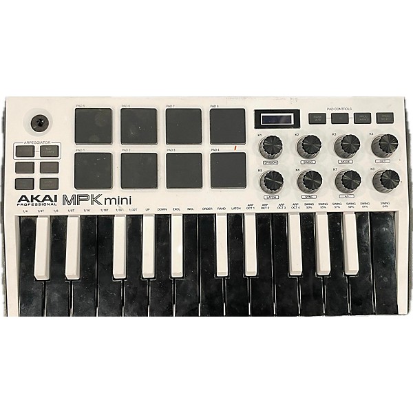 Used Akai Professional Used Akai Professional MPK Mini MKII MIDI Controller