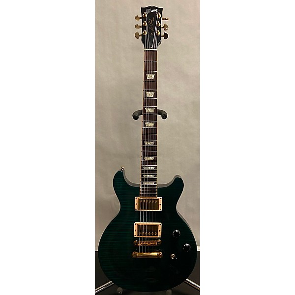 Used Gibson Used Gibson Les Paul Standard Double Cut TRANSULCENT GREEN Solid Body Electric Guitar