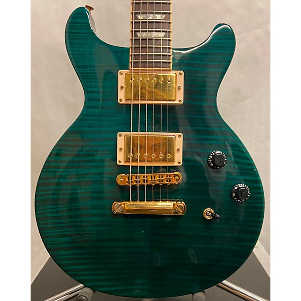 Used Gibson Used Gibson Les Paul Standard Double Cut TRANSULCENT GREEN Solid Body Electric Guitar