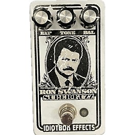 Used Idiotbox Effects Used Idiotbox Effects Ron Swanson Super Fuzz Effect Pedal