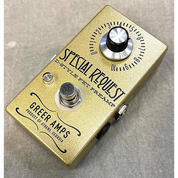 Used Greer Amplification Used Greer Amplification Special Request Effect Pedal