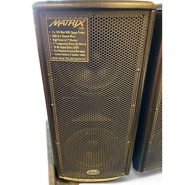 Used B-52 Used B-52 Matrix 200 200W Sound Package