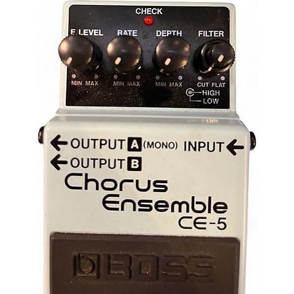 Used BOSS CE5 Chorus Ensemble Effect Pedal