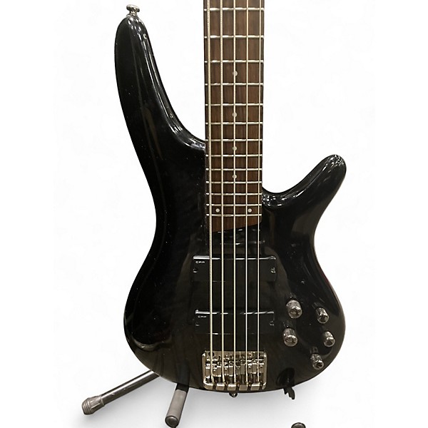 Used Ibanez Used Ibanez SR405 5 String Black Electric Bass Guitar