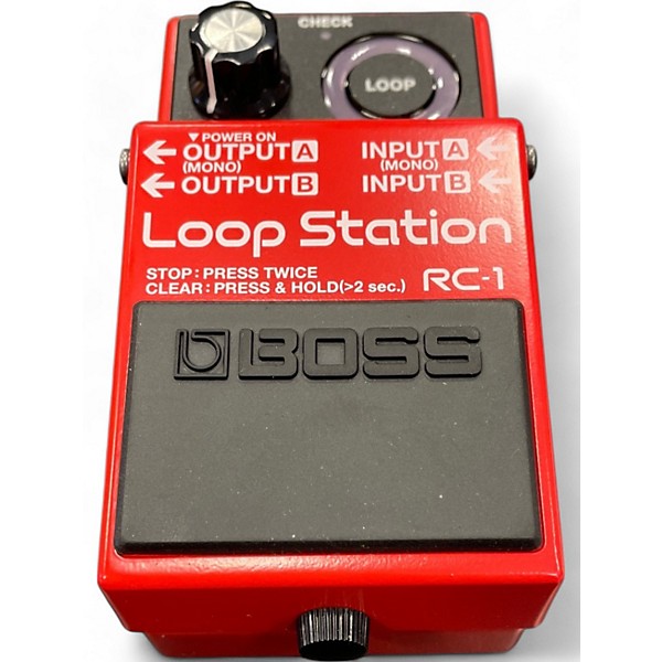 Used BOSS RC1 Loop Station Pedal